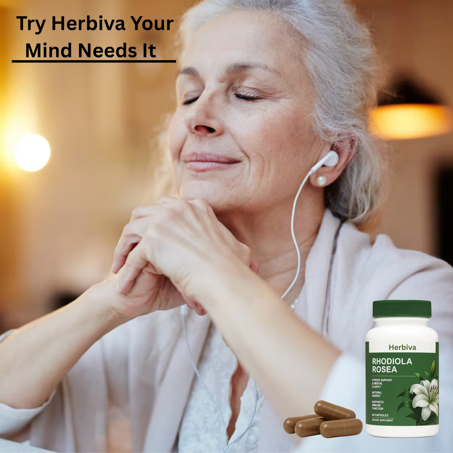 Herbiva Stress Support Supplement